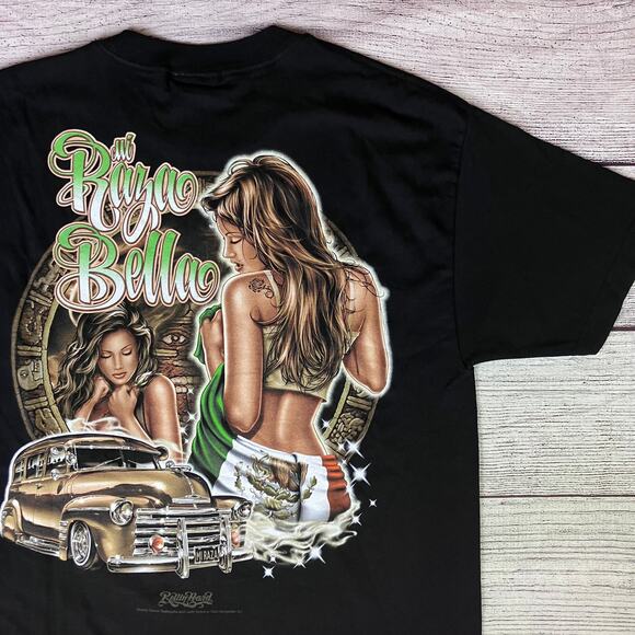 Vintage 2001 Rolling Hard Mexico Chevrolet Promo T-shirt - Picture 1 of 8